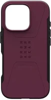Apple 114444119049 Uag civilian iphone 16 pro hátlap tok, bordeaux kép