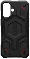 Apple 114458113940 Uag monarch pro iphone 16 magsafe tok, kevlar black kép