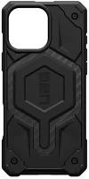 Apple 114461114242 Uag monarch iphone 16 pro max hátlap tok, fekete (carbon fiber) kép