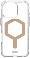 Apple 114480114381 Uag plyo  iphone 16 pro hátlap tok, ice/arany (átlátszó) kép