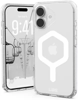 Apple 114531114341 Uag plyo iphone 17 hátlap tok, magsafe, ice/white kép