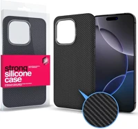 Apple 131111 Xprotector carbonskin magsafe  iphone 17e / iphone 16e hátlap tok, fekete kép