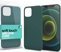 Apple 131125 Xprotector soft touch slim iphone 17e / iphone 16e szilikon tok, sötétzöld kép