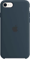 Apple MN6F3ZM/A Iphone se3 silicone case - abyss blue kép