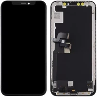 Apple 38564 iphone x kompatibilis lcd kijelző érintőpanellel, oem jellegű, fekete kép