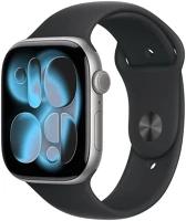 Apple 3P289Z/A watch s11 cellular 46mm space grey aluminium case with black sport band - m/l kép