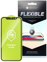 Apple 50810 Iphone 12 mini, 5d full glue nano teljes kijelzős üvegfólia, fekete kép
