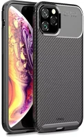 Apple 52589 Uniq hexa  iphone 11 pro, szilikon tok, fekete kép