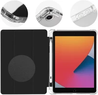 Apple 57983121038 Obal:me mistytab ipad 10.2 2019/2020/2021 oldalra nyíló, kitámasztható kép