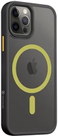 Apple 57983121082 iphone 12 / 12 pro, műanyag hátlap védőtok + szilikon keret, közepesen kép