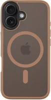Apple 57983124954 Tactical magforce hyperstealth  iphone 16 magsafe hátlap tok, fekete/barna kép