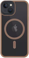 Apple 57983124961 Tactical magforce hyperstealth  iphone 13 magsafe hátlap tok, fekete/barna kép