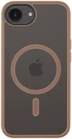 Apple 57983124964 iphone 17e / iphone 16e magsafe hátlap tok, fekete/barna kép
