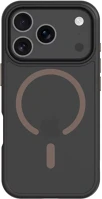 Apple 57983126608 iphone 17 pro magsafe hátlap tok, fekete/barna kép