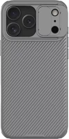 Apple 57983127573 iphone 17 pro max műanyag hátlap tok, titánium szürke kép