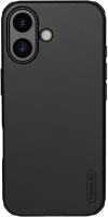 Apple 57983127595 Nillkin super frosted pro iphone 17 műanyag hátlap tok, fekete kép