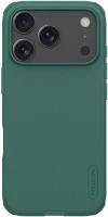 Apple 57983127606 Nillkin super frosted pro iphone 17 pro műanyag hátlap tok, zöld kép