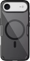 Apple 57983127783 iphone air (2025) mágneses hátlap tok, átlátszó-fekete kép