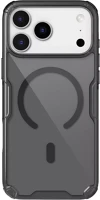 Apple 57983127785 iphone 17 pro max mágneses hátlap tok, átlátszó-fekete kép