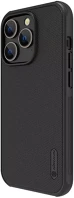 Apple 67437 Nillkin super frosted shield pro  iphone 14 pro, műanyag tok, fekete kép