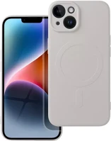 Apple 69833 Magsafe szilikon tok  iphone 14, antik fehér kép
