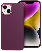Apple 74543 Frame  iphone 13 közepesen ütésálló tok kameravédő kerettel, lila kép