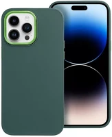 Apple 74557 iphone 14 pro max közepesen ütésálló tok kameravédő kerettel, zöld kép