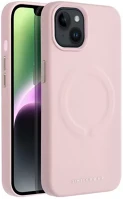 Apple 90755 Roar leather magsafe iphone 15 plus eco bőr tok, rózsaszín kép