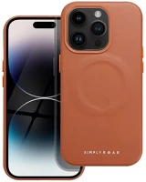 Apple 90768 Roar leather magsafe iphone 14 pro eco bőr tok, barna kép