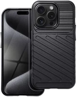 Apple 91109 Forcell thunder  iphone 15 pro tok, fekete kép