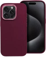 Apple 96320 Frame iphone 15 pro közepesen ütésálló tok kameravédő kerettel, lila kép