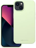 Apple 98461 Roar  iphone 13 prémium szilikon tok velúr béléssel, világoszöld kép