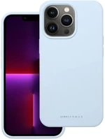 Apple 98475 Roar  iphone 13 pro prémium szilikon tok velúr béléssel, világoskék kép