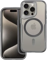 Apple 98924 Ergofit  iphone 16 pro magsafe kompatibilis hátlap tok, szürke kép