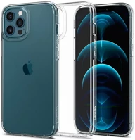 Apple ACS01702 Spigen ultra hybrid  iphone 12 / 12 pro tok, crystal clear, átlátszó kép