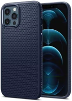 Apple ACS02250 Spigen liquid air iphone 12/12 pro tok, navy blue, kék kép