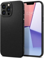 Apple ACS03258 Spigen liquid air  iphone 13 pro tok, matte black, fekete kép