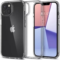Apple ACS03317 Spigen ultra hybrid  iphone 13 mini tok, crystal clear, átlátszó kép