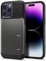 Apple ACS04644 Spigen slim armor  iphone 14 pro max tok, black, fekete kép