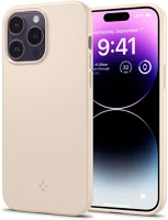 Apple ACS04770 Spigen thin fit  iphone 14 pro max tok, sand beige, bézs kép