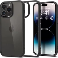 Apple ACS04817 Spigen ultra hybrid  iphone 14 pro max tok, matte black, fekete kép