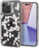 Apple ACS04873 Cyrill by spigen  iphone 14 pro max cecile magsafe tok, white daisy kép
