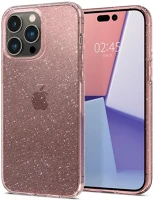 Apple ACS04955 iphone 14 pro tok, glitter rose quartz, átlátszó kép