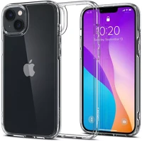 Apple ACS05040 Spigen ultra hybrid  iphone 14 tok, crystal clear, átlátszó kép
