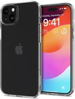 Apple ACS06786 Spigen liquid crystal  iphone 15 tok, crystal clear, átlátszó kép