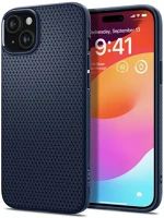 Apple ACS06791 Spigen liquid air  iphone 15 tok, navy blue, kék kép