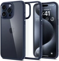 Apple ACS08126 Spigen ultra hybrid  iphone 16 pro tok, navy blue, kék kép