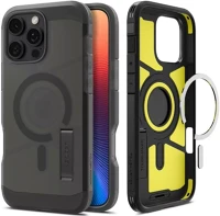 Apple ACS08509 Spigen tough armor magfit  iphone 16 pro tok, magsafe, frost black, fekete kép