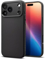Apple ACS10265 Spigen liquid air  iphone 17 pro max tok, matte black, fekete kép