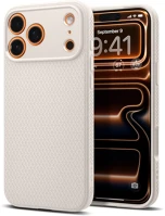 Apple ACS10268 Spigen liquid air iphone 17 pro max tok, natural titanium, bézs kép
